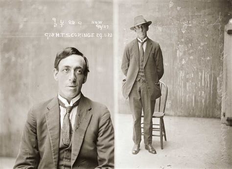 Vintage mugshots from Australia, 1920s