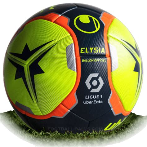 Uhlsport Elysia Uber Eats 3 is official match ball of Ligue 1 2021/2022 | Football Balls Database