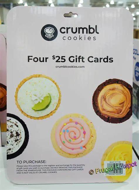 Crumbl Cookies Discount Gift Cards - Costco Sale! | Frugal Hotspot