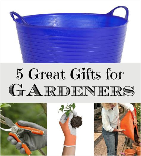 Livin' In The Green: Five Garden Gifts A Gardener Will Love!