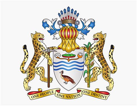 Guyana National Coat Of Arms , Free Transparent Clipart - ClipartKey