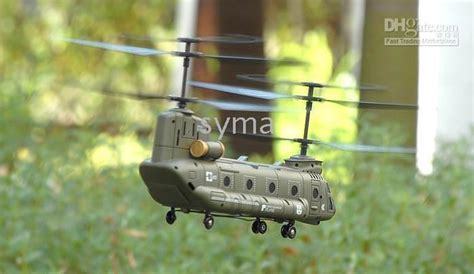 Syma S022 Rc Helicopter Big Army Ch 47 Chinook Full Function 3ch Remote ...