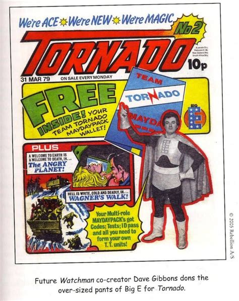 an old comic book with the title'tornado free magazine