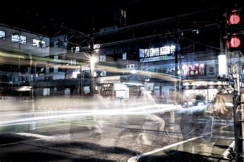 Tokyo crossing editorial stock image. Image of street - 18871949