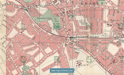 Map of Bromley, London