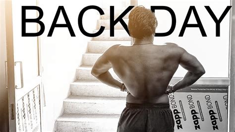 MY BACK DAY ROUTINE - YouTube