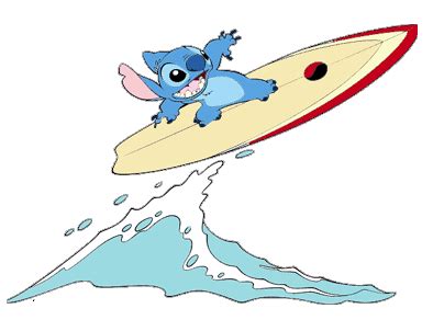 Clipart Surfing Lilo And Stitch and other clipart images on Cliparts pub™