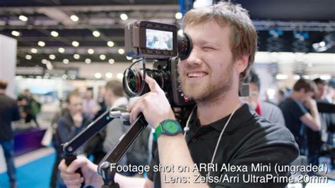 ARRI ALEXA Mini Hands-On and First Footage at BVE 2015 | CineD