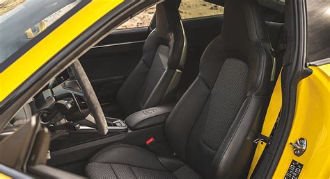 2021 Porsche 911 Turbo (Color: Racing Yellow; US-Spec) - Interior, Seats, car, HD wallpaper | Peakpx