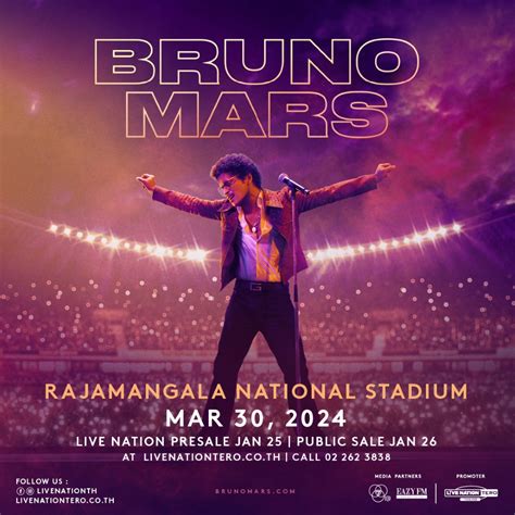 Bangkok Post - Bruno Mars to perform in March