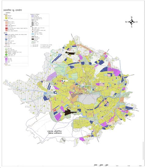 Map of Lucknow | Lucknow City - Divisions | Find Easy