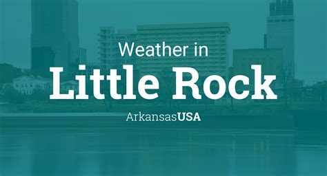 Weather for Little Rock, Arkansas, USA