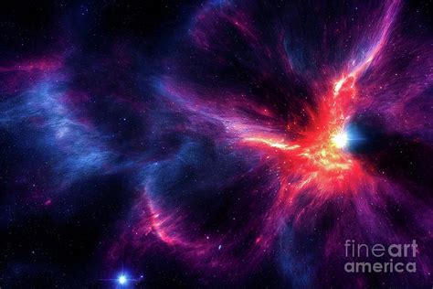 Nebula in Space Digital Art by Billy Bateman - Fine Art America