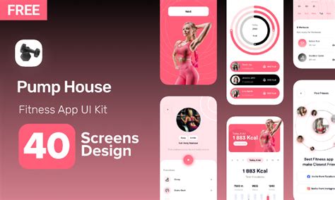 Figma Fitness App Template