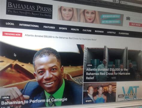 Bahamas Press returns to Facebook and broadcasts a new look in a major ...