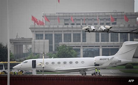 Elon Musk's Jet Leaves Shanghai As Tycoon Wraps Up China Visit: Report