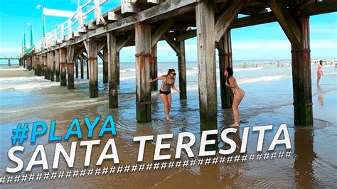 Recorriendo SANTA TERESITA BEACH VERANO 2023 I LA COSTA BUENOS AIRES I ...