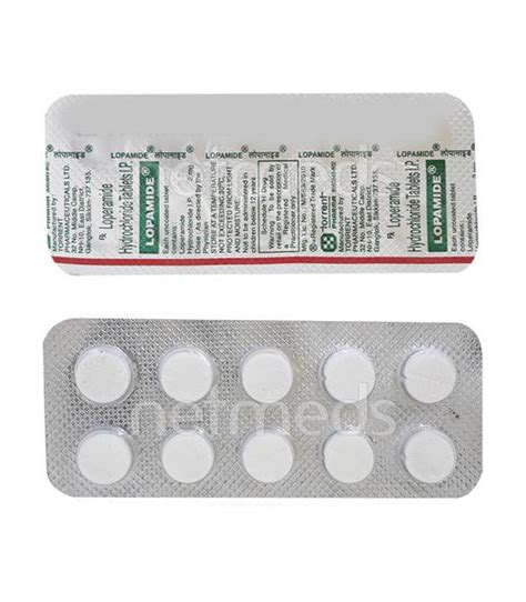 Lopamide 2mg Tablet 10'S - Buy Medicines online at Best Price from Netmeds.com