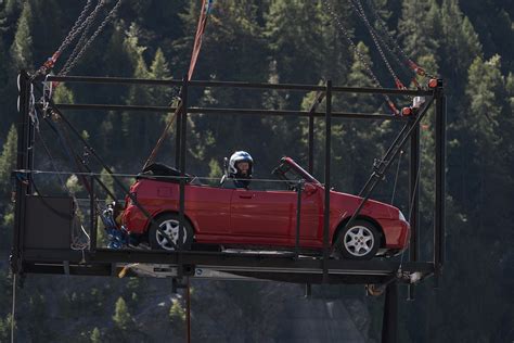 Freddie Flintoff terrified in ‘horrific’ Top Gear bungee jump car stunt ...