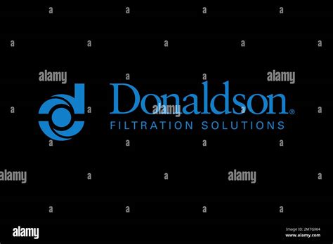 Donaldson Company, Logo, Black background Stock Photo - Alamy