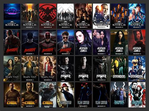 Marvel TV Series Collection : r/PlexPosters