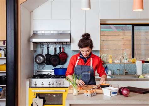 Woman Cooking In The Kitchen