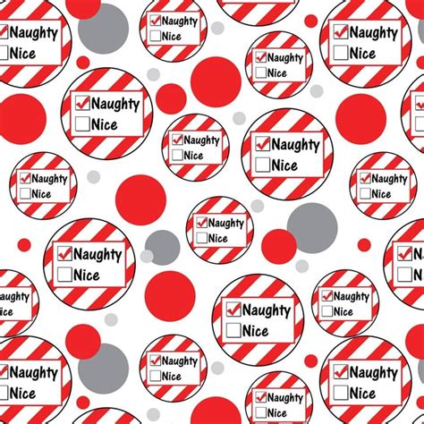 Naughty Not Nice Funny Gift Wrap | Best Wrapping Paper From Amazon ...