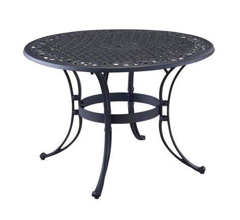 Outdoor Coffee Table With Umbrella Hole Design