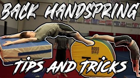 Back Handspring | Tips and Tricks w/AcroWill - YouTube