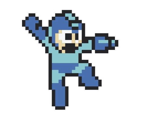 Mega Man 8-bit SVG - Etsy