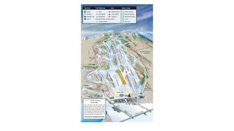 Camden Snow Bowl Ski Map & Resort Information. Free Piste Map