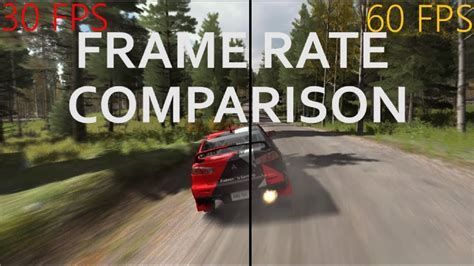 Frame rate comparison 60 & 30 FPS - YouTube