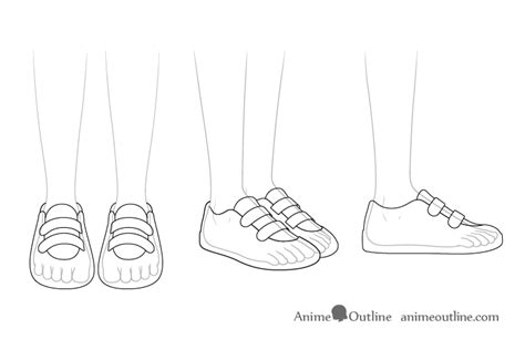 How To Draw Shoes Anime - Howto Techno