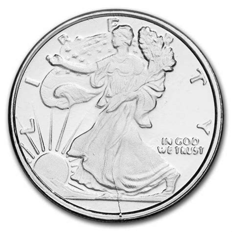 1/10 oz Silver Round - Walking Liberty - Silver Prices