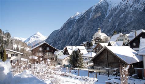 Andermatt Ski Resort Switzerland