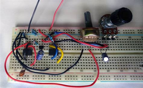 Building a 555-Timer based Police Siren Circuit