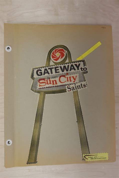 Sun City Saints Softball Team, 1969 | Arizona Memory Project