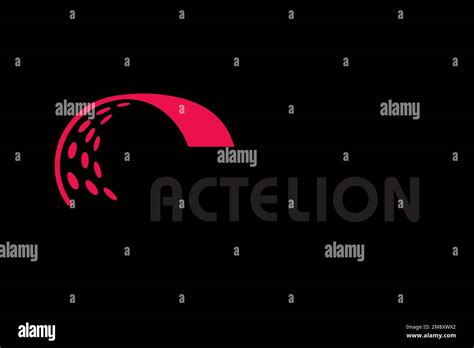 Actelion, Logo, Black background Stock Photo - Alamy