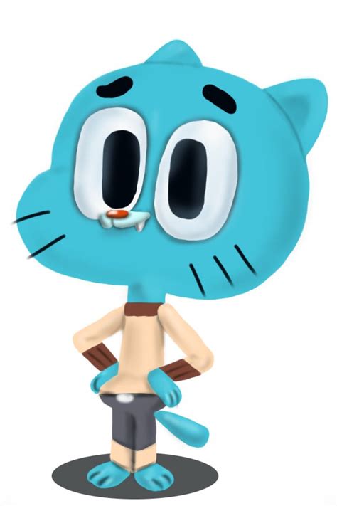 Step by Step How to Draw Gumball Watterson from The Amazing World of ...