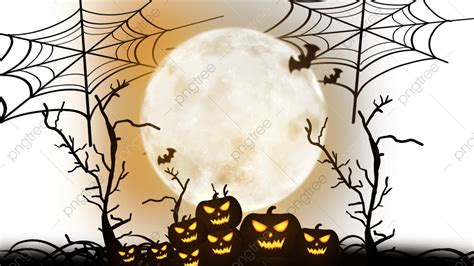 Horror Night PNG Transparent, Halloween Horror Moon Night Pumpkin Head, Halloween, Moon, Night ...