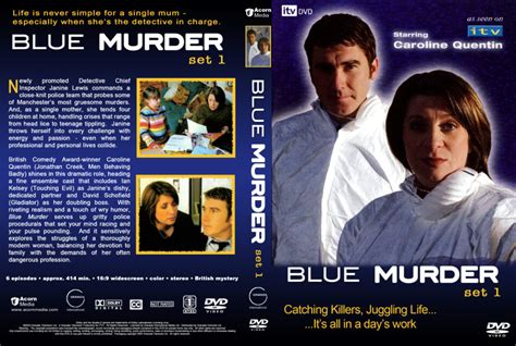 Blue Murder - Set 1 dvd cover & labels (2003) R1 Custom