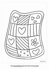 Free Quilt Coloring Page  Printables Kidadl sketch template