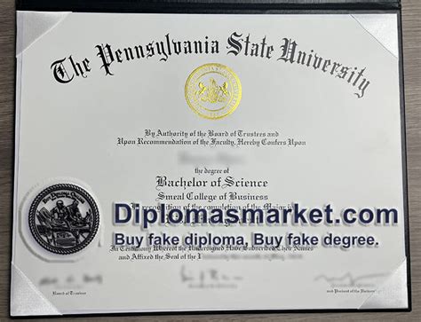 Pennsylvania State University diploma | Buy Fake Diploma Online|Fake Degree Transcript Certificate