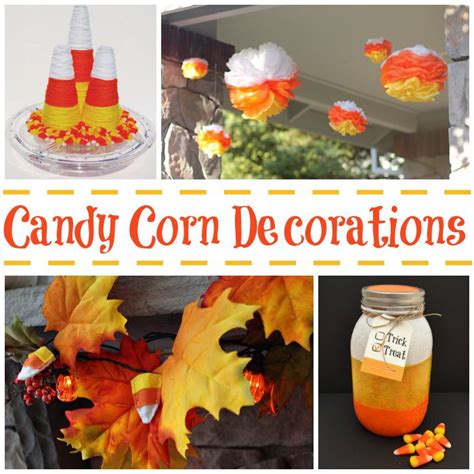 15 Candy Corn Inspired Decorations for Halloween