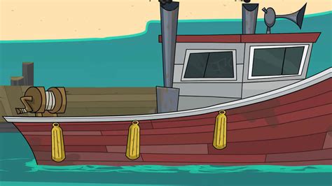 Boat Leaving Background by supertotaldrama101 on DeviantArt