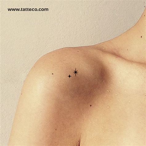 The Second Star to the Right Temporary Tattoo - Set of 3 – Tatteco