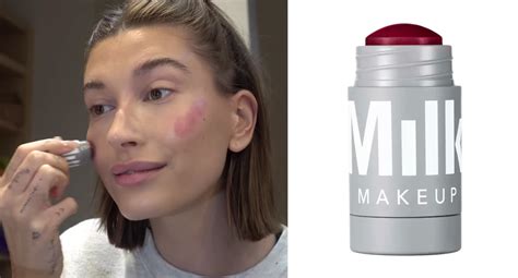 Hailey Bieber swears by this $29 lip and cheek tint for 'glowy' skin