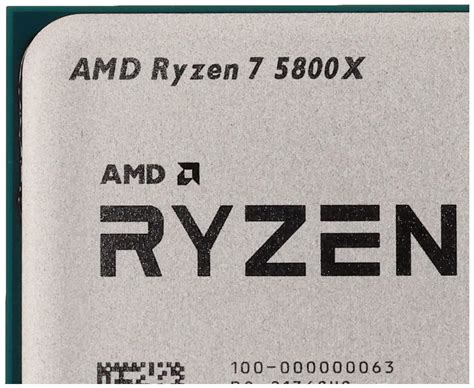 AMD Ryzen 7 5800X 8-core, 16-Thread Unlocked Desktop Processor: Buy ...