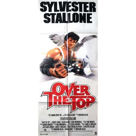 OVER THE TOP Movie Poster 23x63 in.