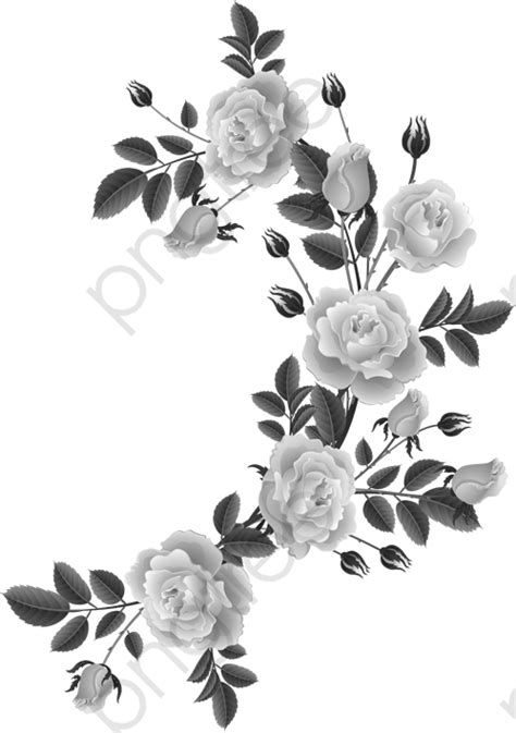 Shabby Chic Flowers Png - Original Size PNG Image - PNGJoy